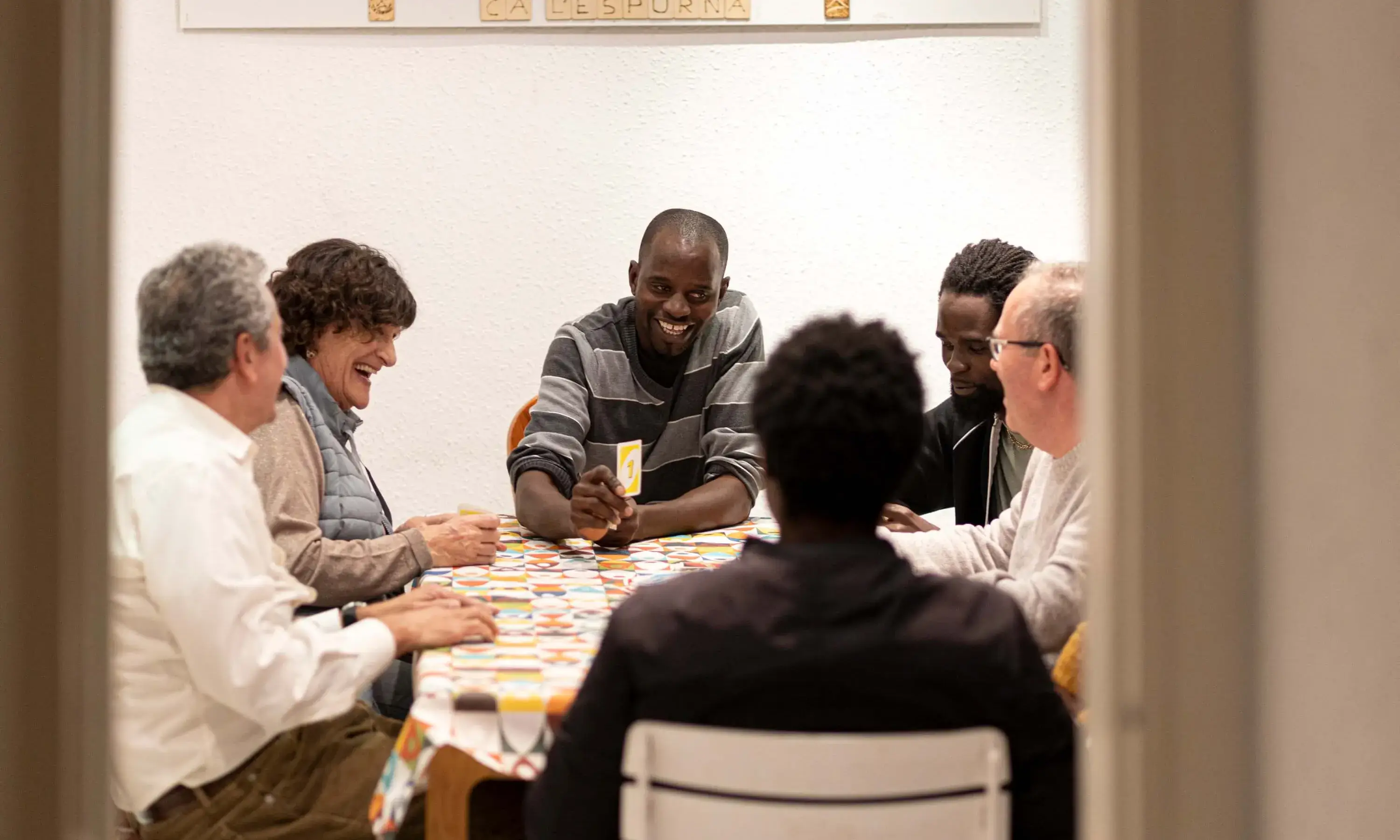 Punt de trobada a l'espai de MigraStudium. 