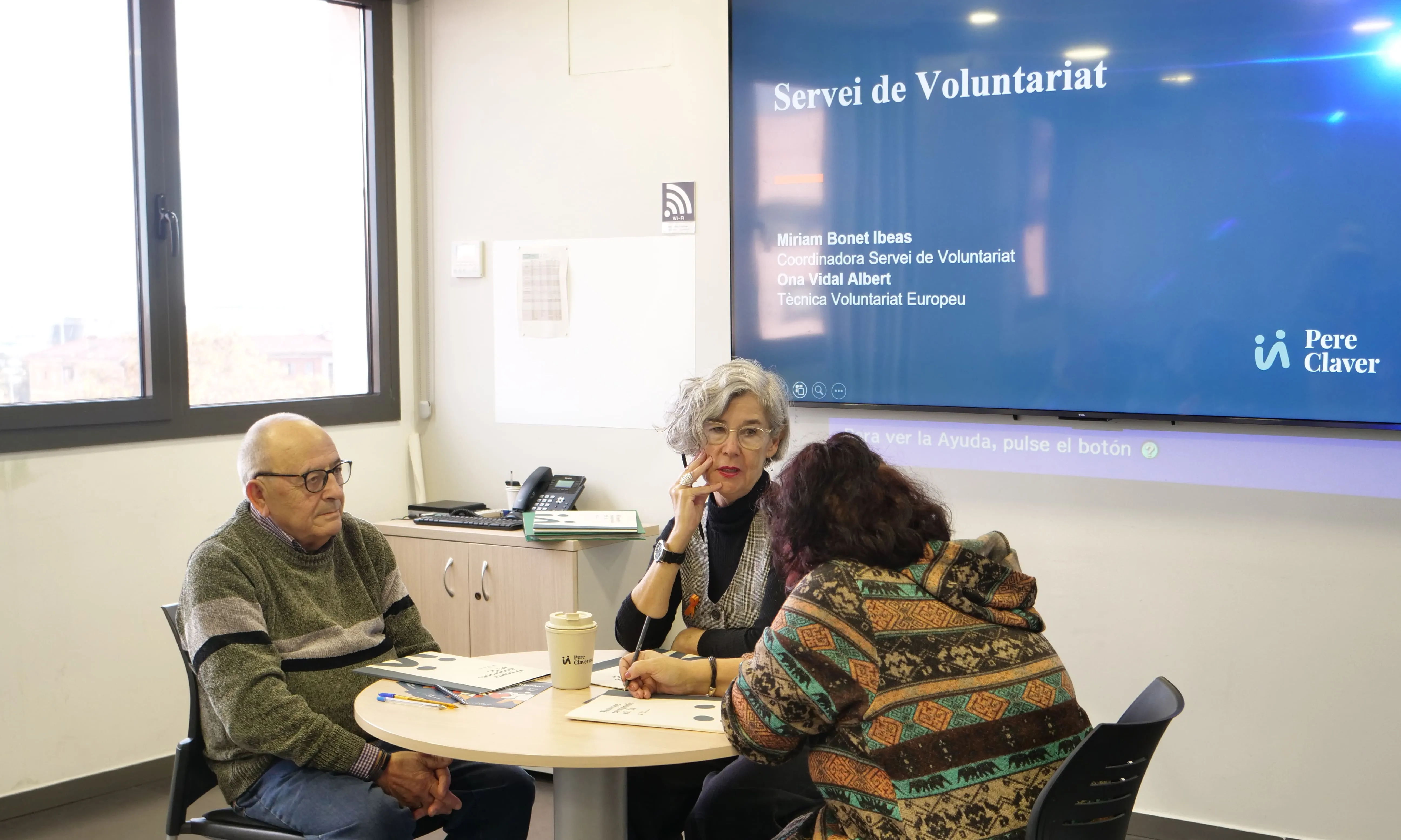 El projecte 'Voluntaritza't' és una iniciativa de voluntariat inclusiu de Pere Claver Grup.