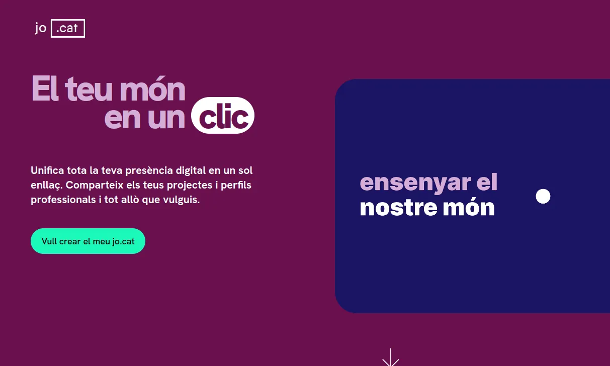Captura de pantalla de jo.cat.