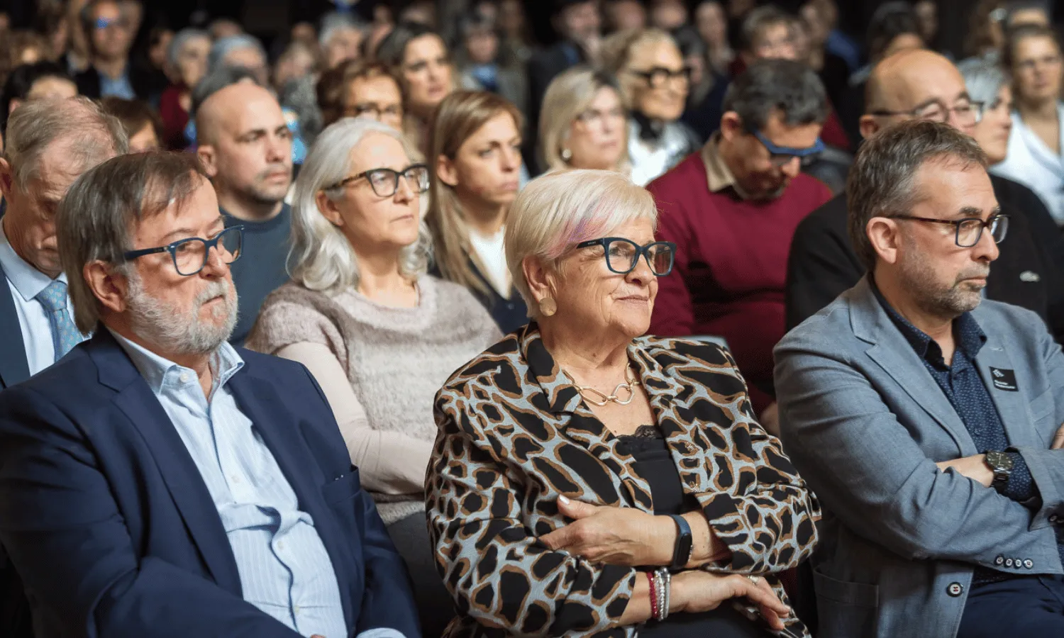 Assistens a l'acte 25 anys Junts contra el Càncer