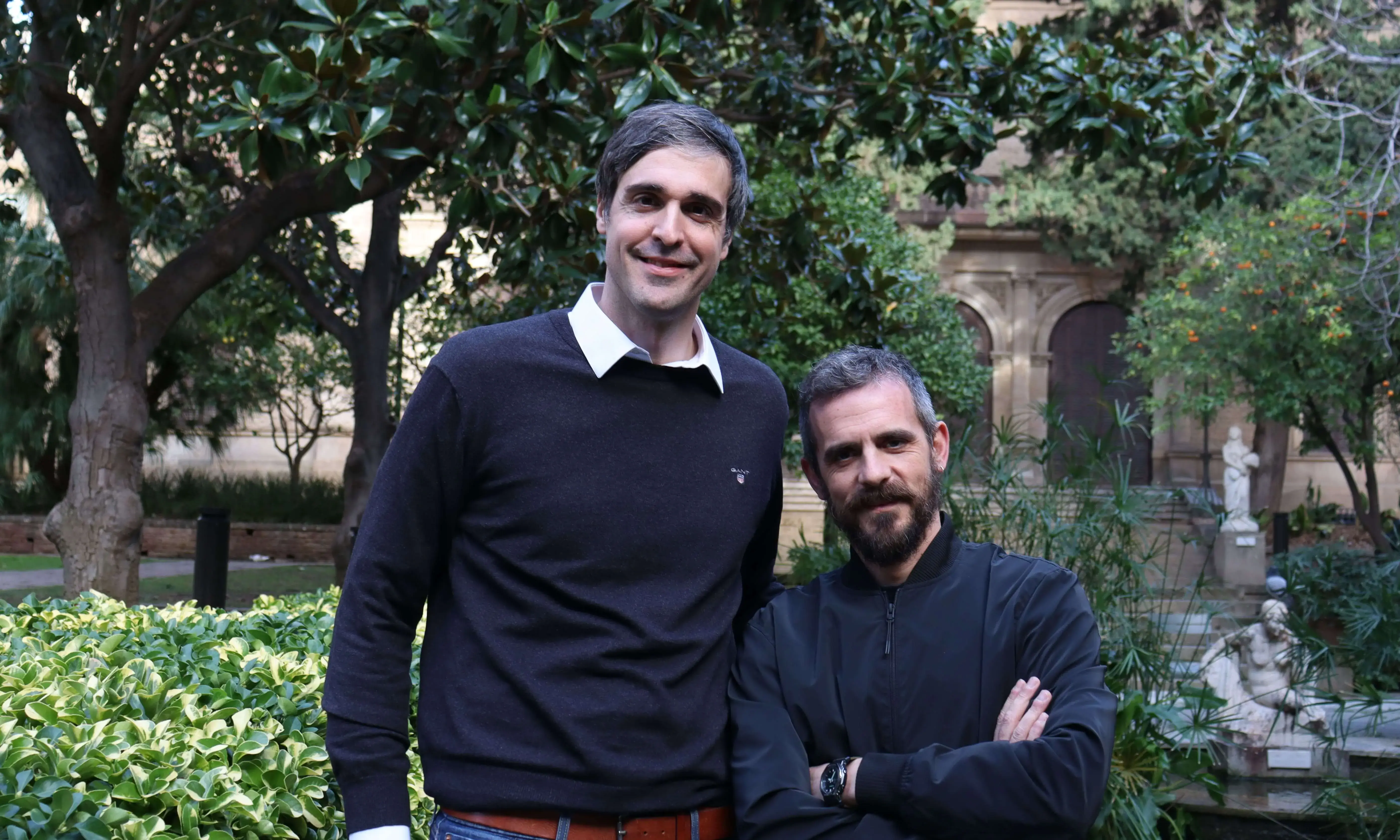 Agustí Faus i Rubén López. 