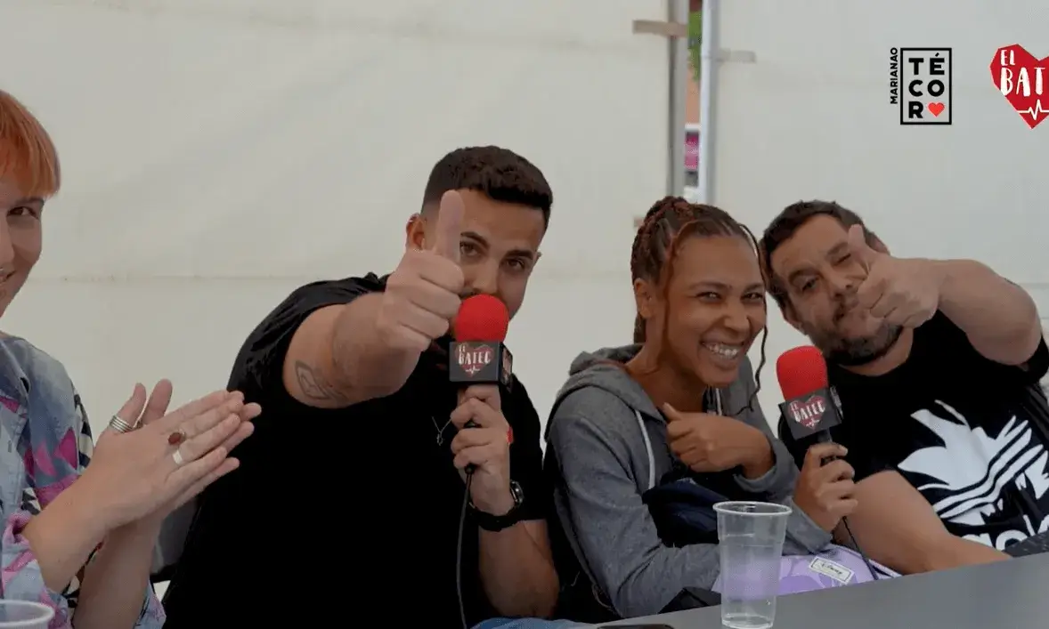 La primera temporada del Batec ha deixat la gravació d'un programa en directe amb la participació de diferents col·lectius del barri de Marianao. 