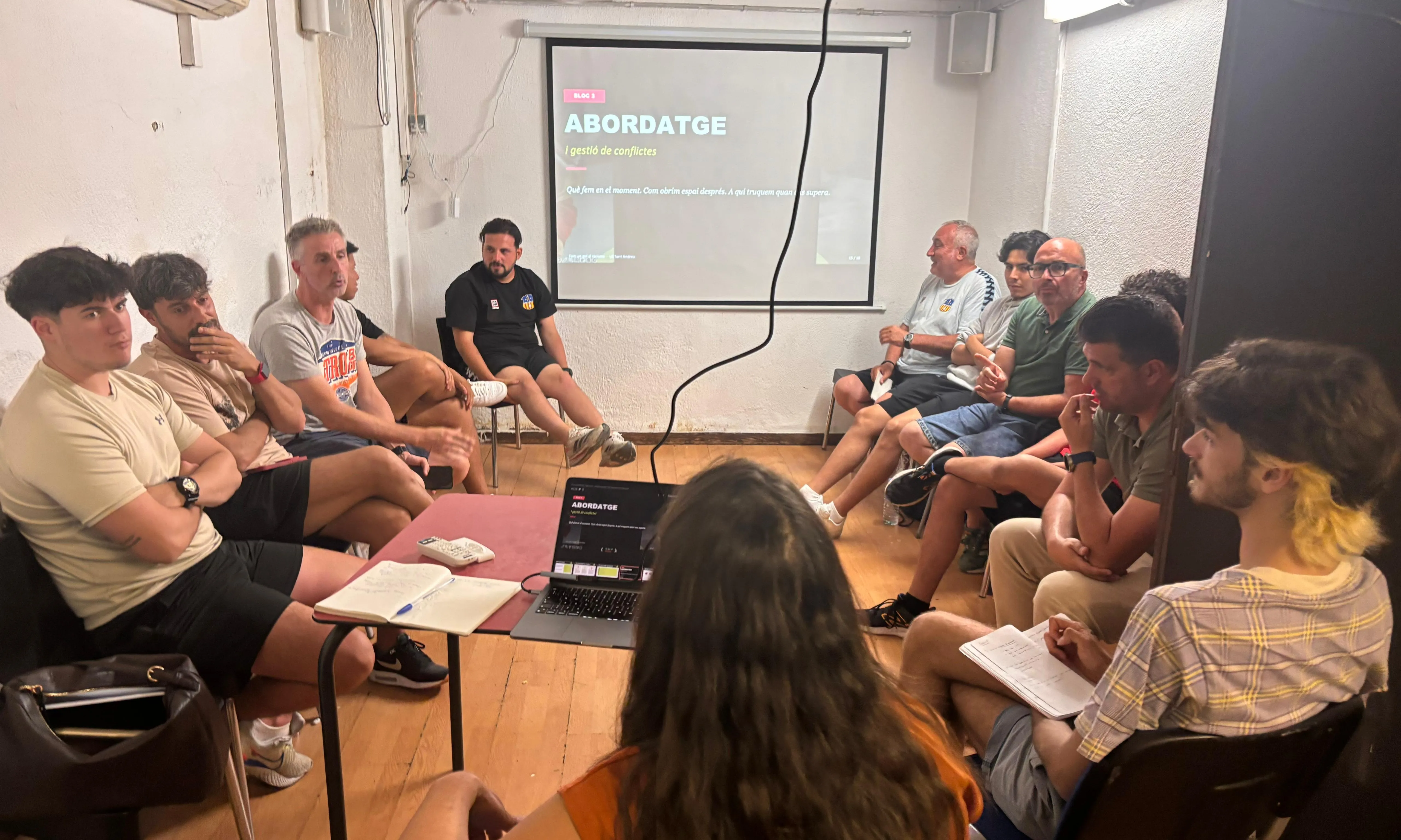 Formació UE Sant Andreu 