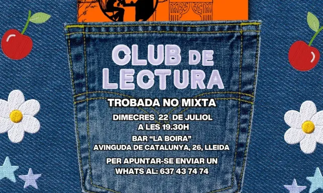 Club de lectura Trobada no mixta. Font: Colors de Ponent