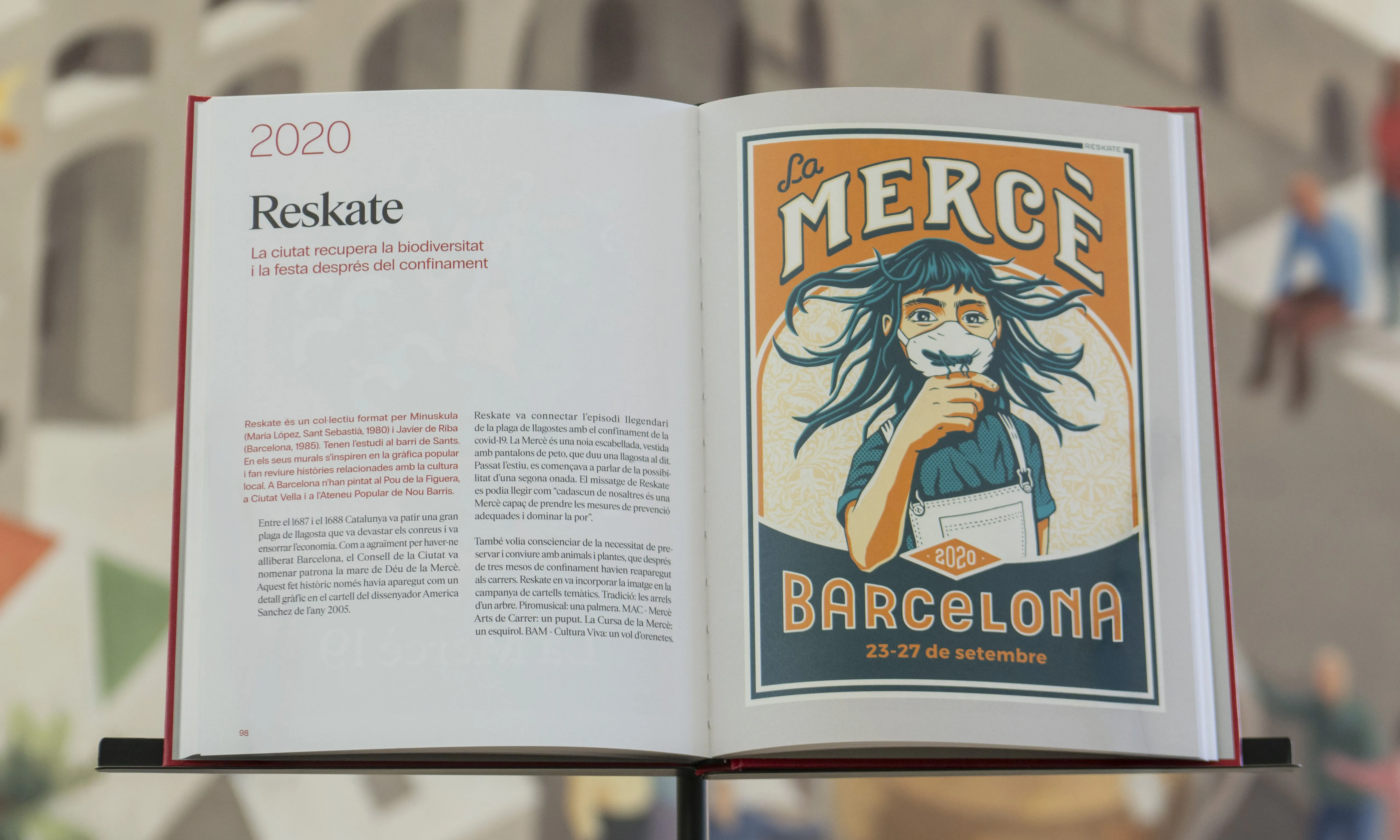 Els cartells de la Mercè són una finestra oberta a la història de Barcelona i de la seva festa major.