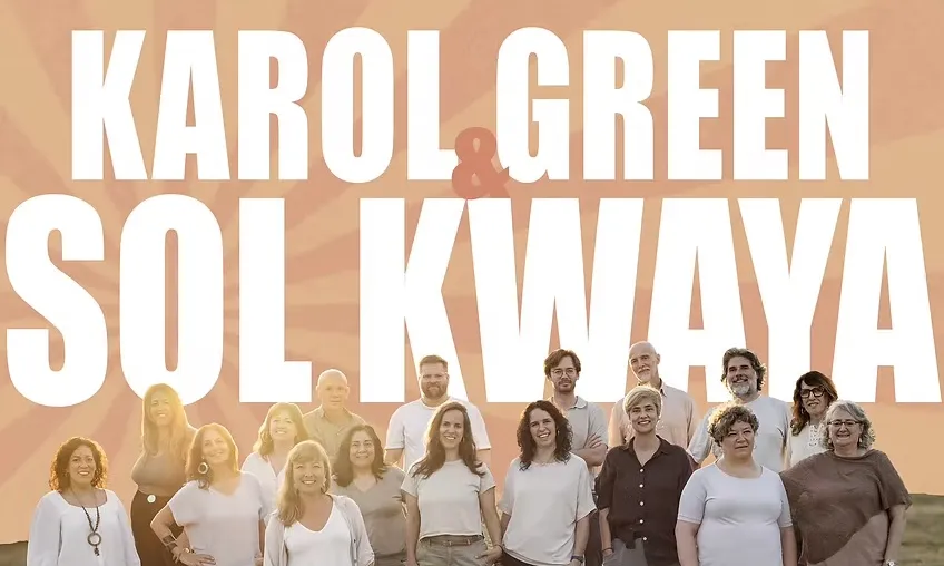 Cartell publicitari de l'esdeveniment que organitza el grup artísctic Karol Green & Sol Kwaya per celebrar el Xé aniversari del projecte