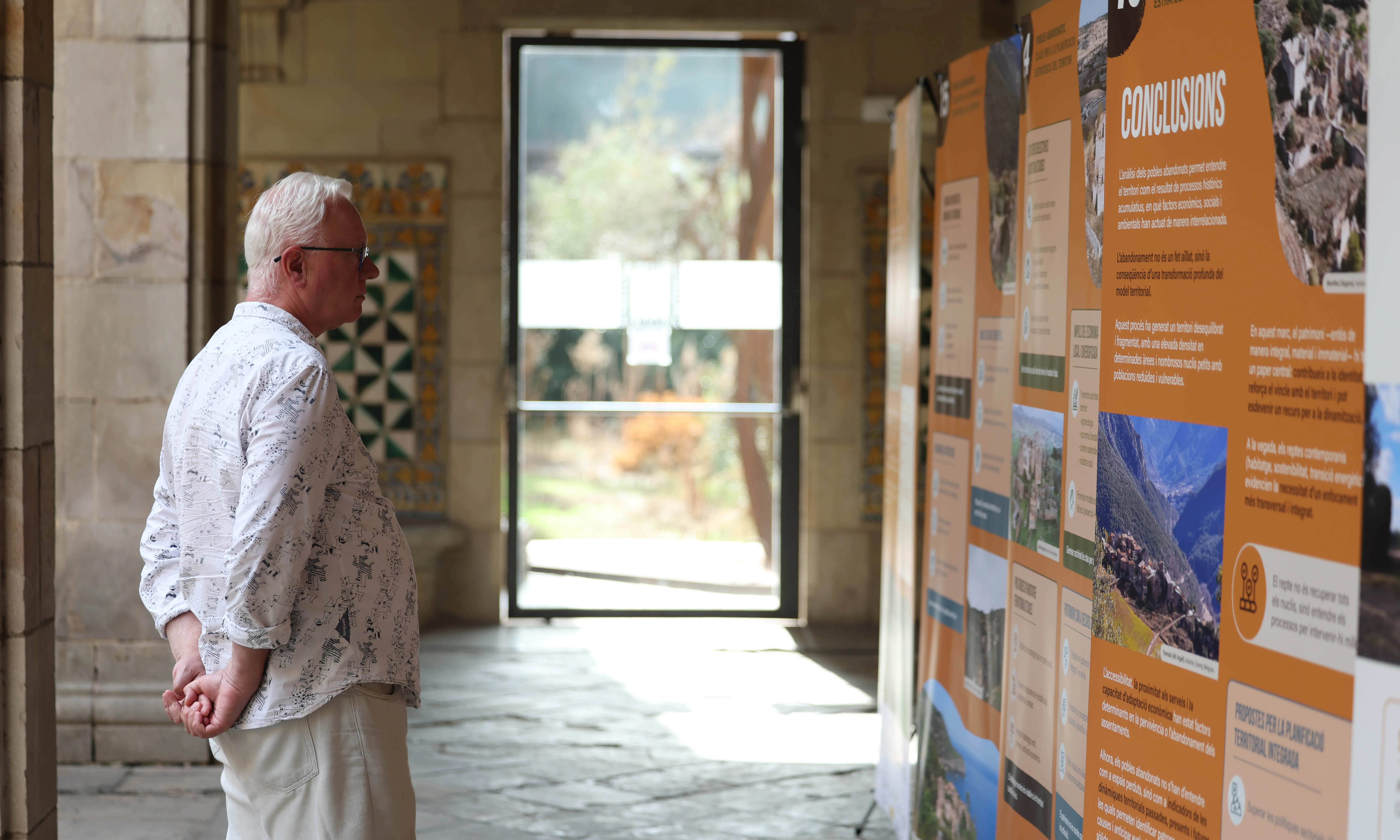 L’exposició ‘Pobles abandonats: claus per a la planificació estratègica del territori’ recull els resultats de la recerca sobre el despoblament.