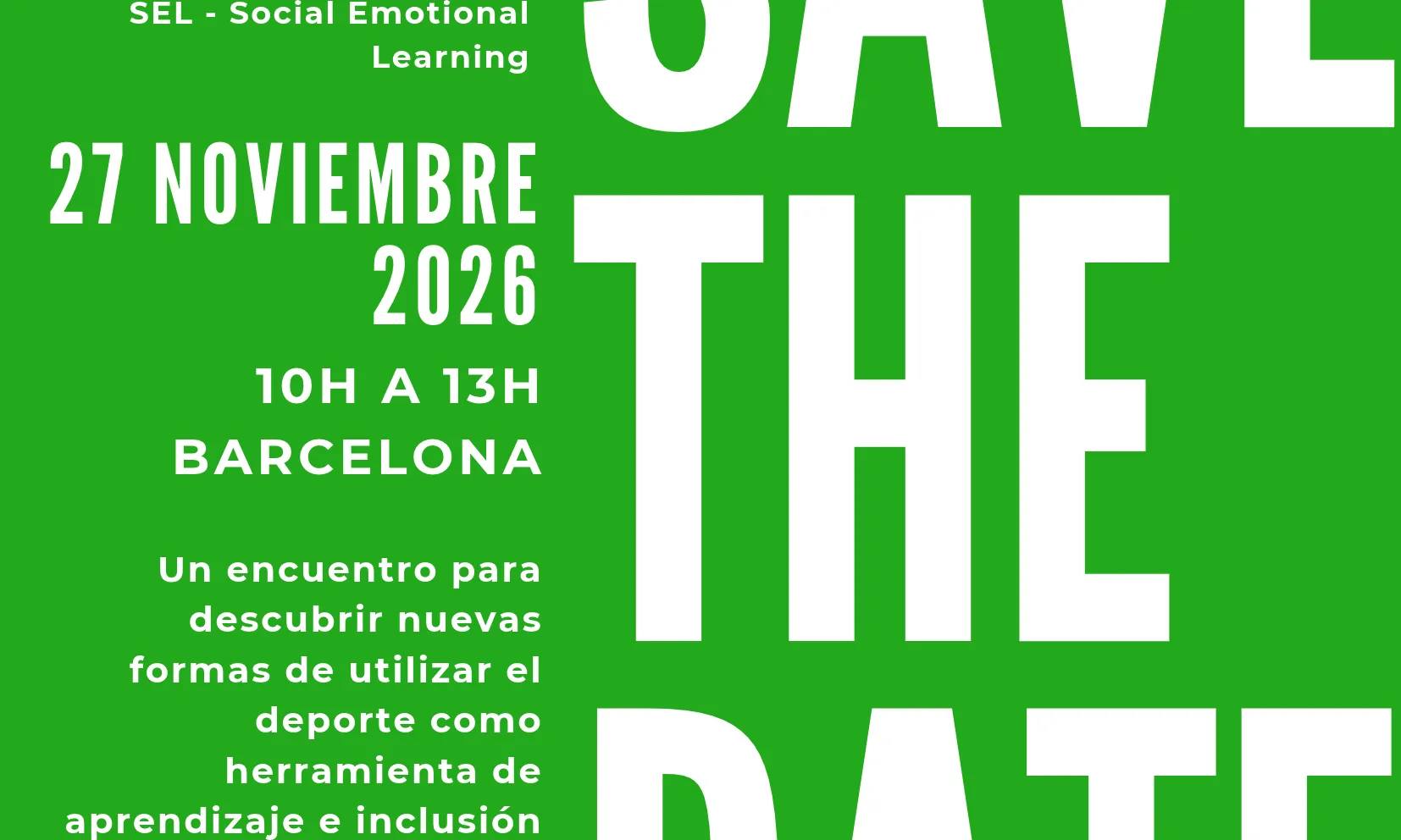 Save the date