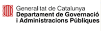 Banner de Generalitat de Catalunya. Departament de Governació i Administracions Públiques