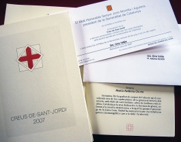 Creu de Sant Jordi de 2007. Autora: tinavalles Font: 