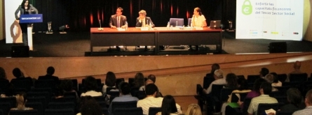Imatge jornada enfortiment capacitats financeres. Font: Taula Tercer Sector