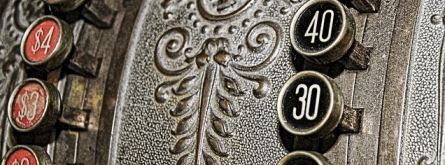 Caixa registradora vintage. Font: web Pixabay Font: 