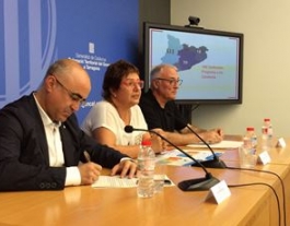 Presentació i signatura del Contracte Programa 2016-2019 a la delegació del govern. Font: Gencat.cat Font: 