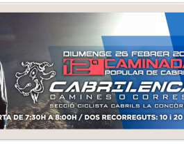 Cartell Cabrilenca 2017. Font: Cabrilenca 2017 Font: 