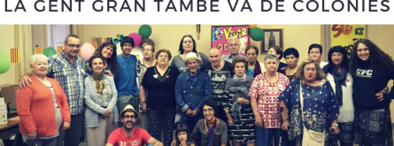  “La gent gran també va de colònies!”, la campanya de micromecenatge de la Fundació La Vinya.  Font: 