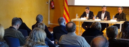 Imatges presentació Taula Tercer Sector Font: Taula del Tercer Sector Social