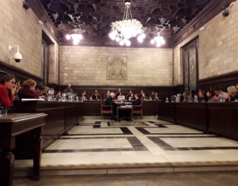 L'Ajuntament de Girona va aprovar per unanimitat aquest mes de gener declarar el muncipì 'Zona lliure de paradisos fiscals'. Font: Coordinadora d'ONG Solidàries