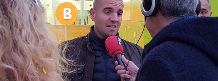 David Sànchez: “Ens omple d’orgull que una institució com ONCE ens reconegui la nostra tasca i ens dóna forces per continuar lluitant perquè el dia de demà tots els nens tinguin un tractament eficaç”. Font: Font: Pulseras Candela