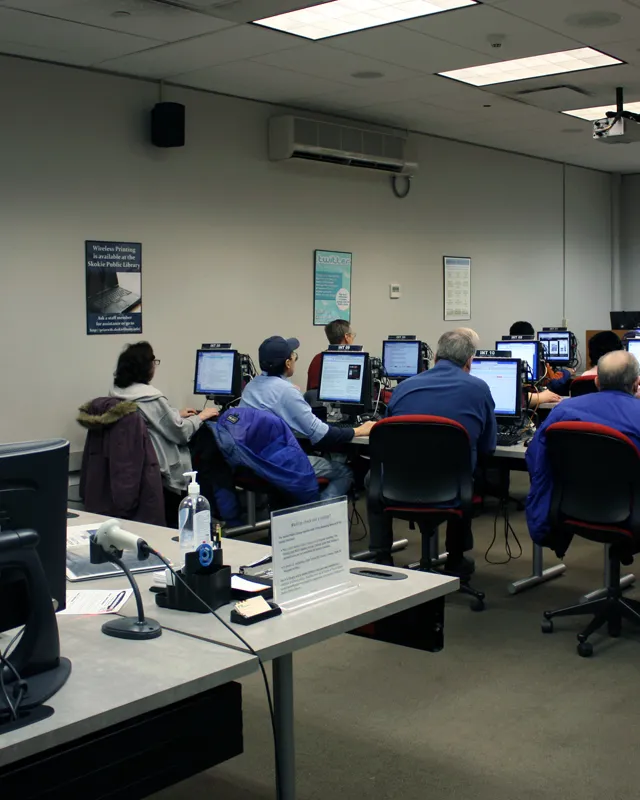 Adult Computer Lab - Skokie Public Library - Flickr Adult Computer Lab - Skokie Public Library - Flickr