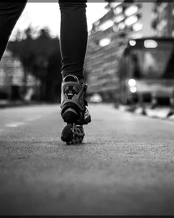 Jove patinadora. Font: _Hadock_ (Flickr)