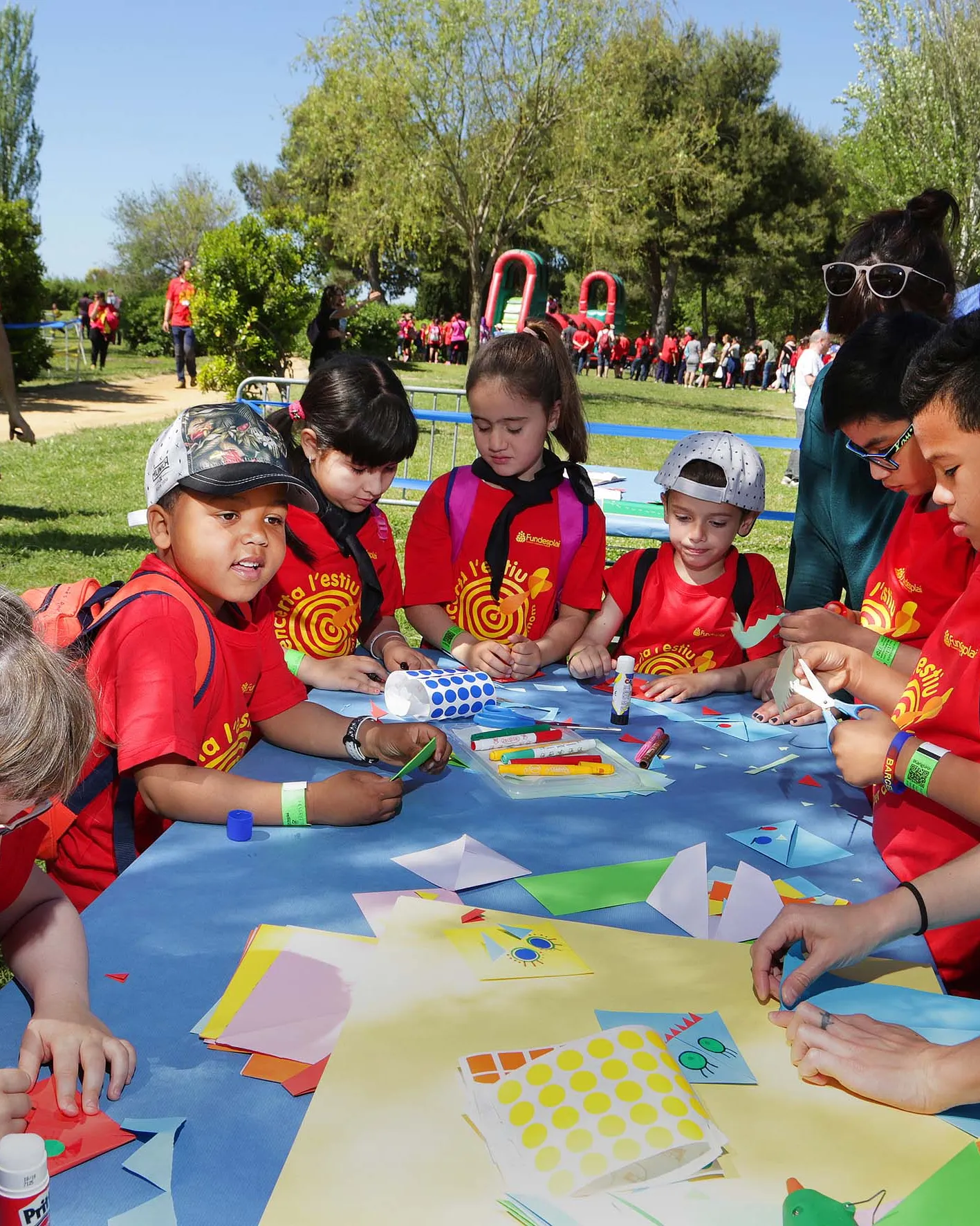 La Festa Esplai se celebrarà el 6 de maig al Parc Nou del Prat de Llobregat. Font: Fundesplai