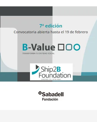 Logo del programa B-Value. Font: Fundació Banc Sabadell
