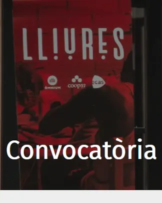 Cartell de la convocatòria. Font: Projecte Lliures