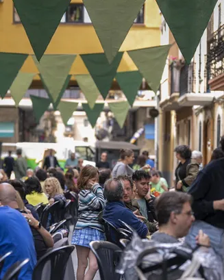 Dinar de Festa de la Primavera de la Barceloneta. Font: Flickr - Ajuntament de Barcelona