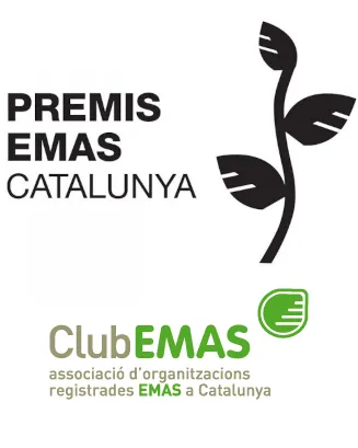 Logotip Premis EMAS Catalunya. Font: Club EMAS