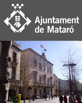 Imatge i logotip de l'Ajuntament de Mataró. Font: Wikipèdia Imatge i logotip de l'Ajuntament de Mataró. Font: Wikipèdia