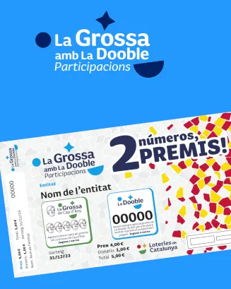 La Dooble, la loteria per a les entitats de Catalunya