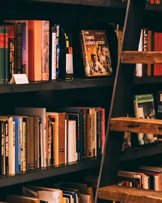 Prestatge amb llibres