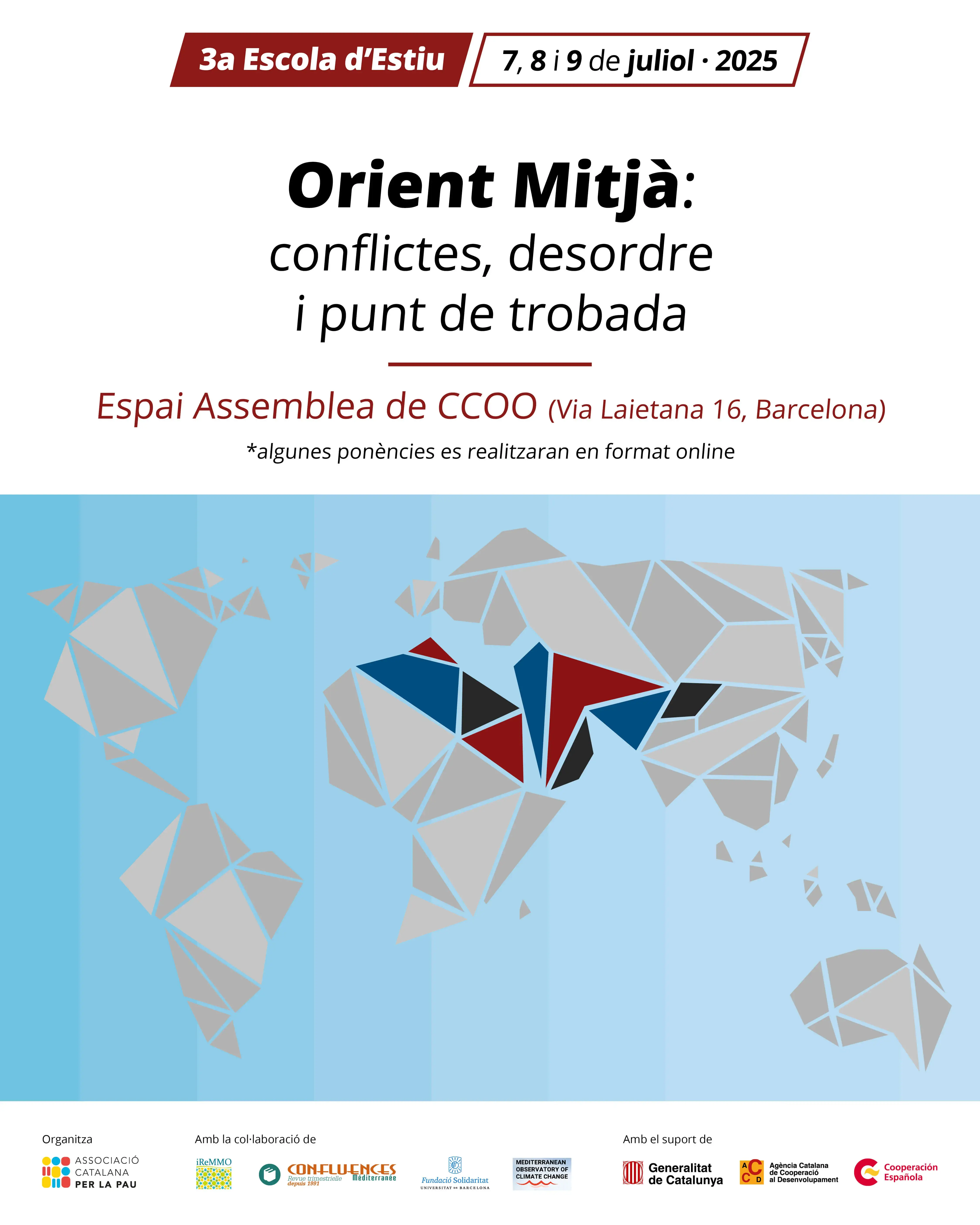 Escola d'Estiu / Orient Mitjà: conflictes, desordre i punt de trobada