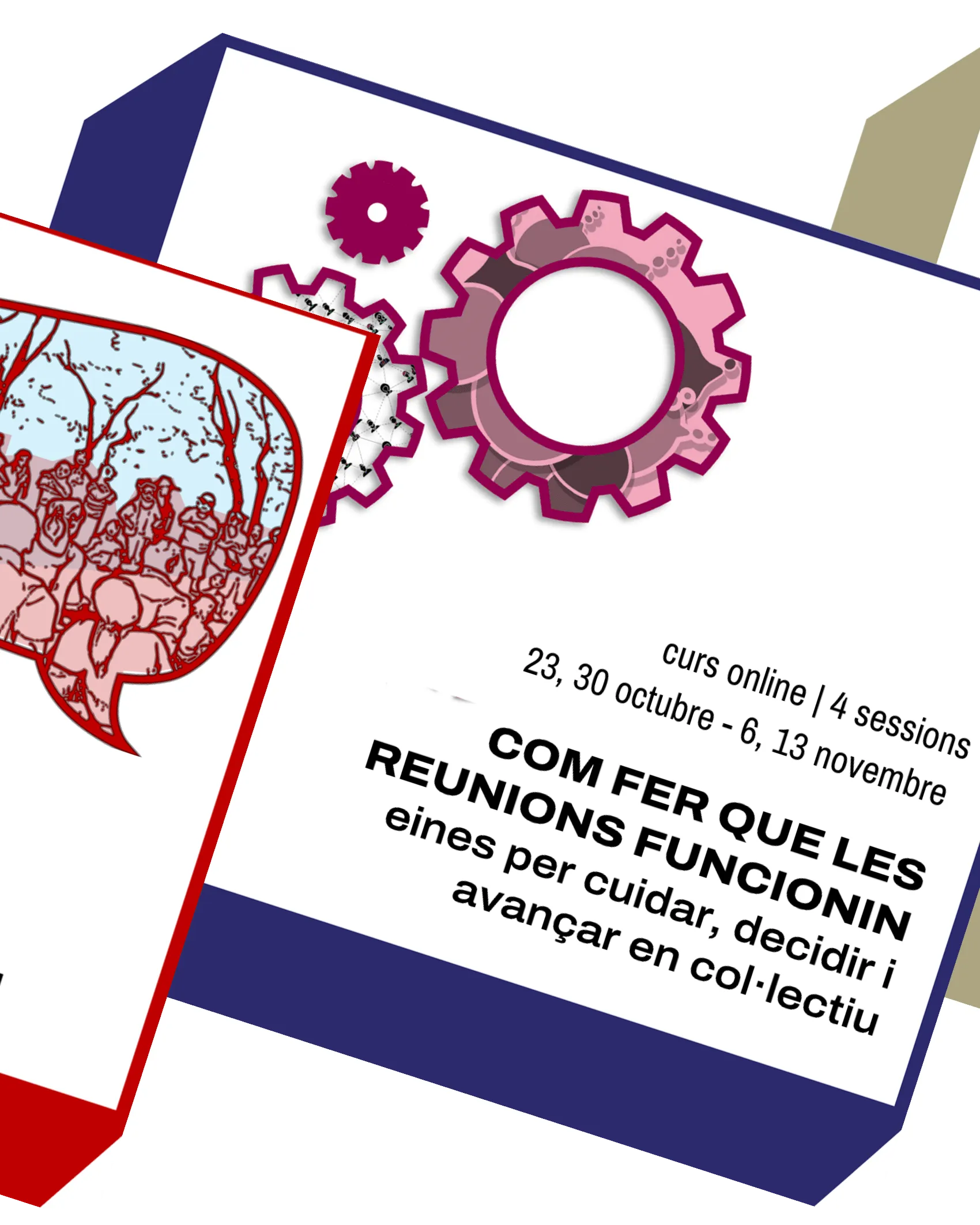 Tres cursos de l'Escola Veïnal de la CONFAVC