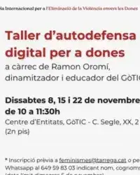 Cartell promocional activitat