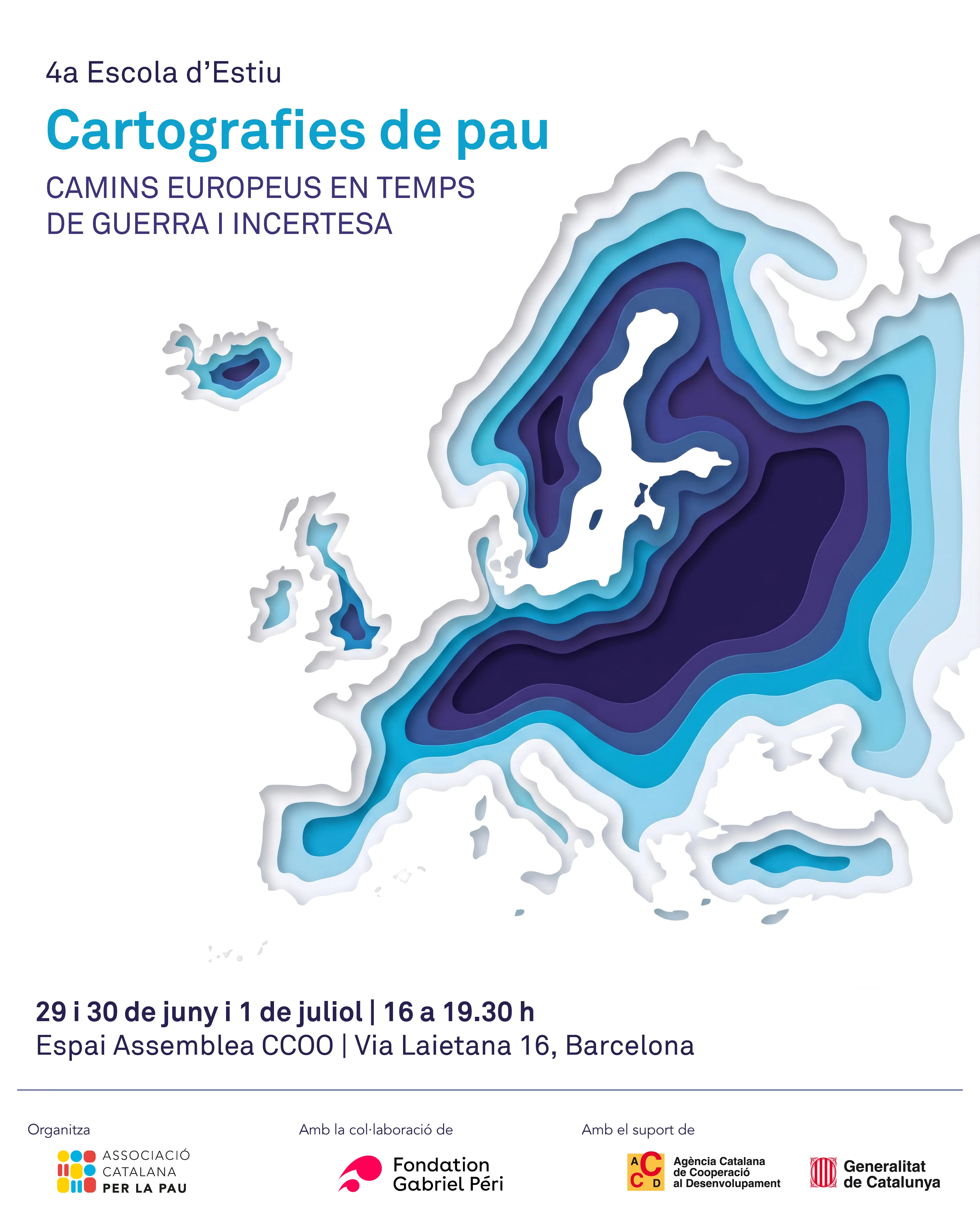 cartell escola estiu