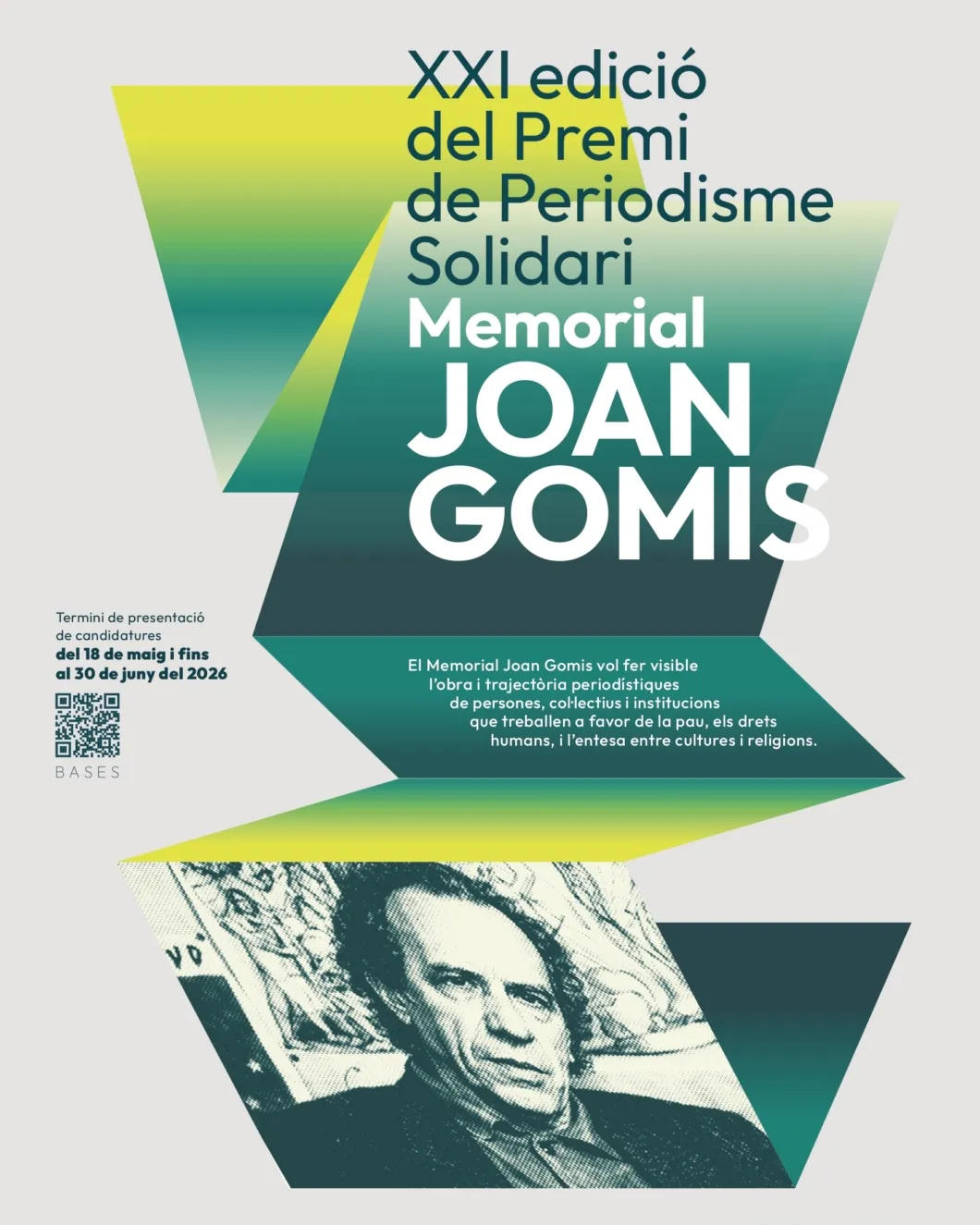 Premi de Periodisme Solidari Memorial Joan Gomis, 2026