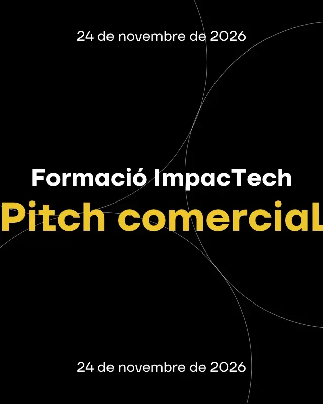 Formació ImpacTech | Pitch comercial
