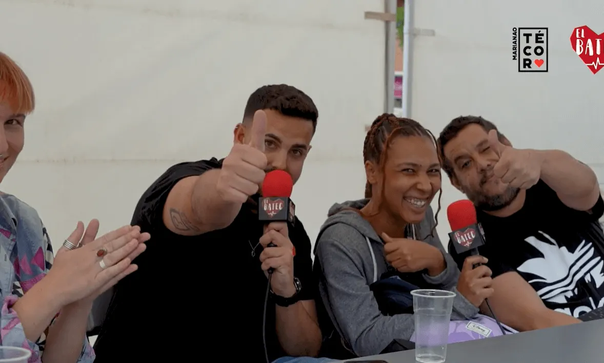 La primera temporada del Batec ha deixat la gravació d'un programa en directe amb la participació de diferents col·lectius del barri de Marianao. 