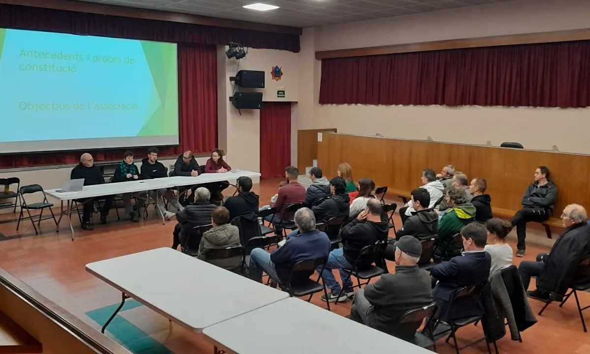 Reunió de l'Associació de la Pagesia de la Vall de Camprodon.