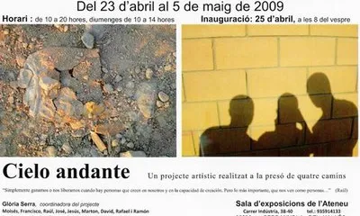 Cartell de l'exposició "Cielo Andante"