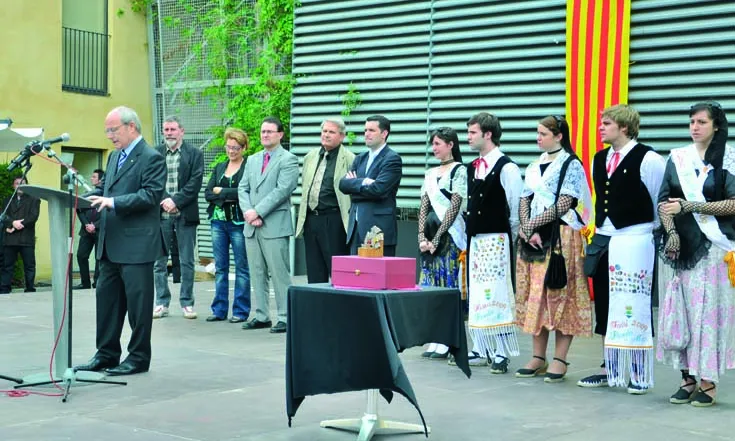 Un moment dels parlaments oficials.
