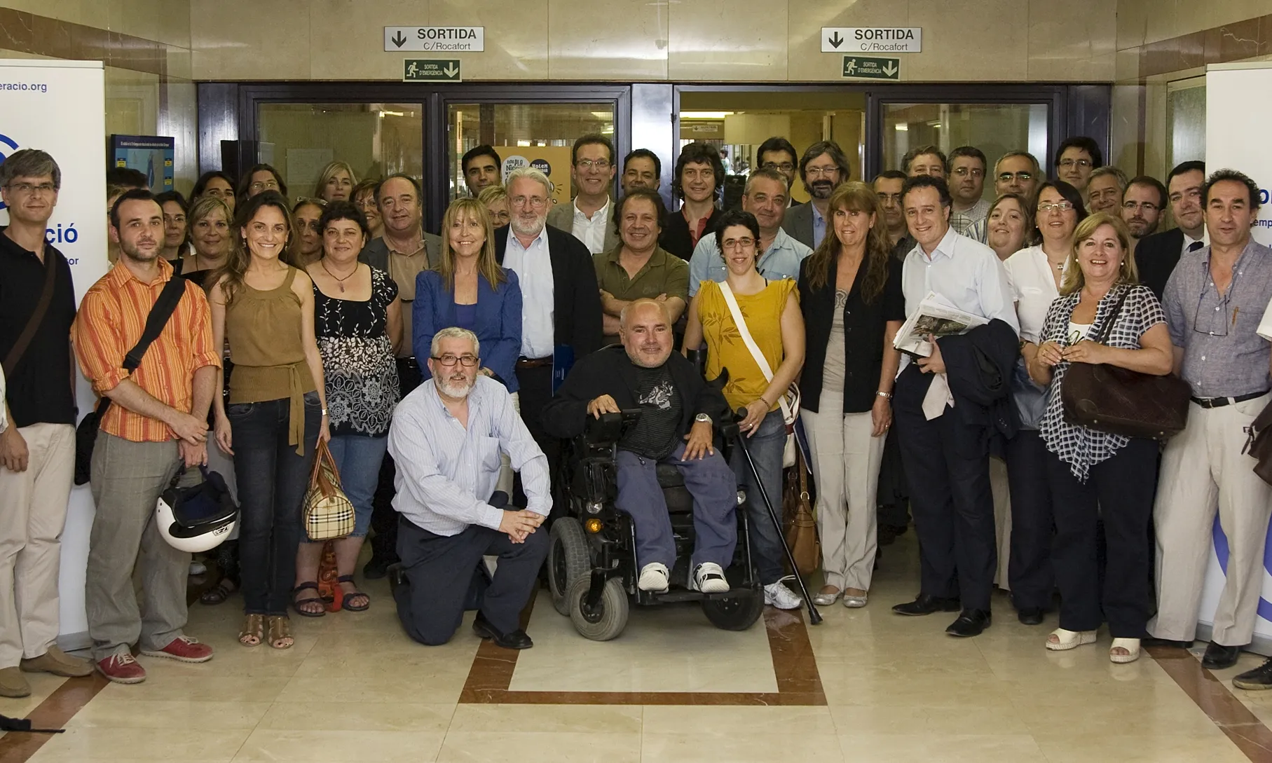 Fotografia dels assistents