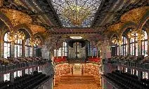 Foto interior del Palau de la Música