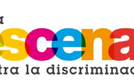 Logotip del concurs Surt a escena contra la discriminació!