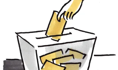 Urna electoral. 