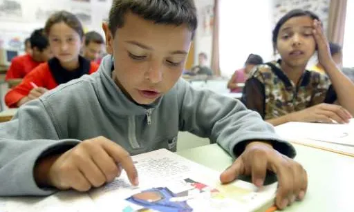 Infants a escola. Font: Parlament Europeu
