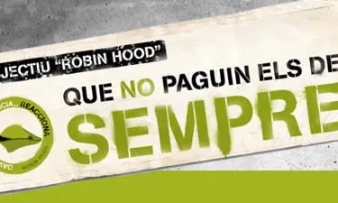 Imatge de la campanya "Que no paguin els de sempre"
