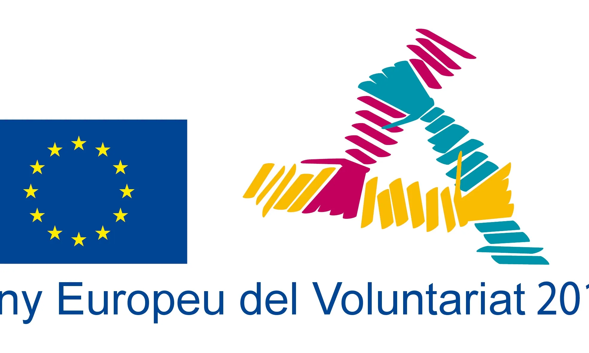 Logotip Any Europeu del Voluntariat