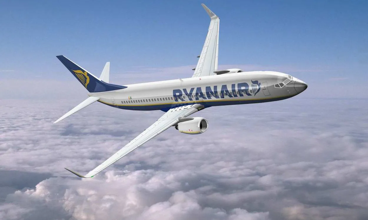 Imatge avió companyia Ryanair